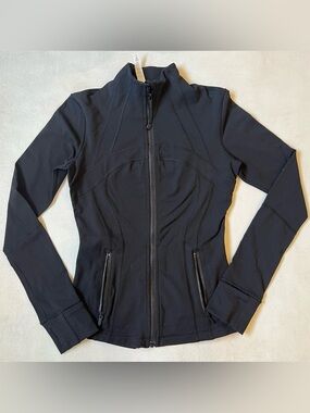 Lululemon 4 Black Define Zip-Up Jacket